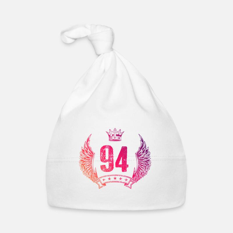 94 Number crown Organic Baby Cap