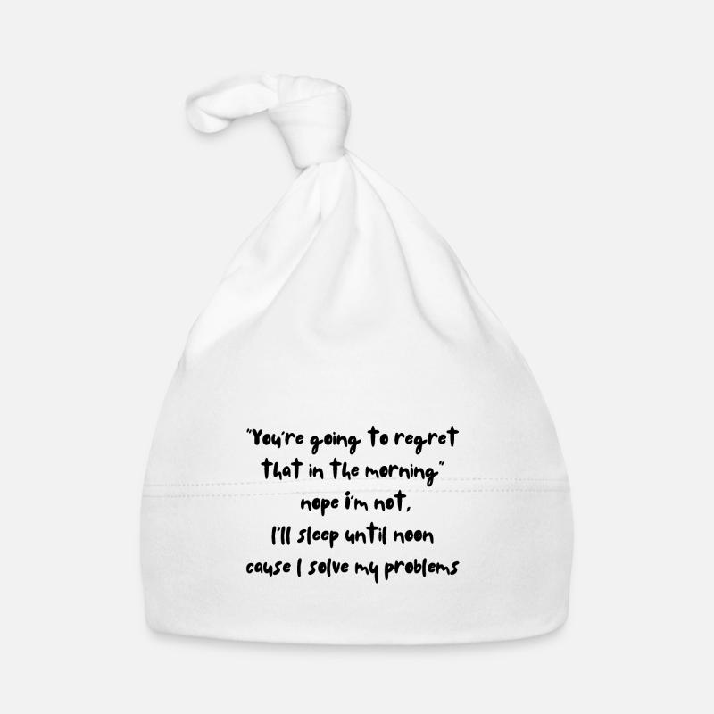 Solving regrets Organic Baby Cap