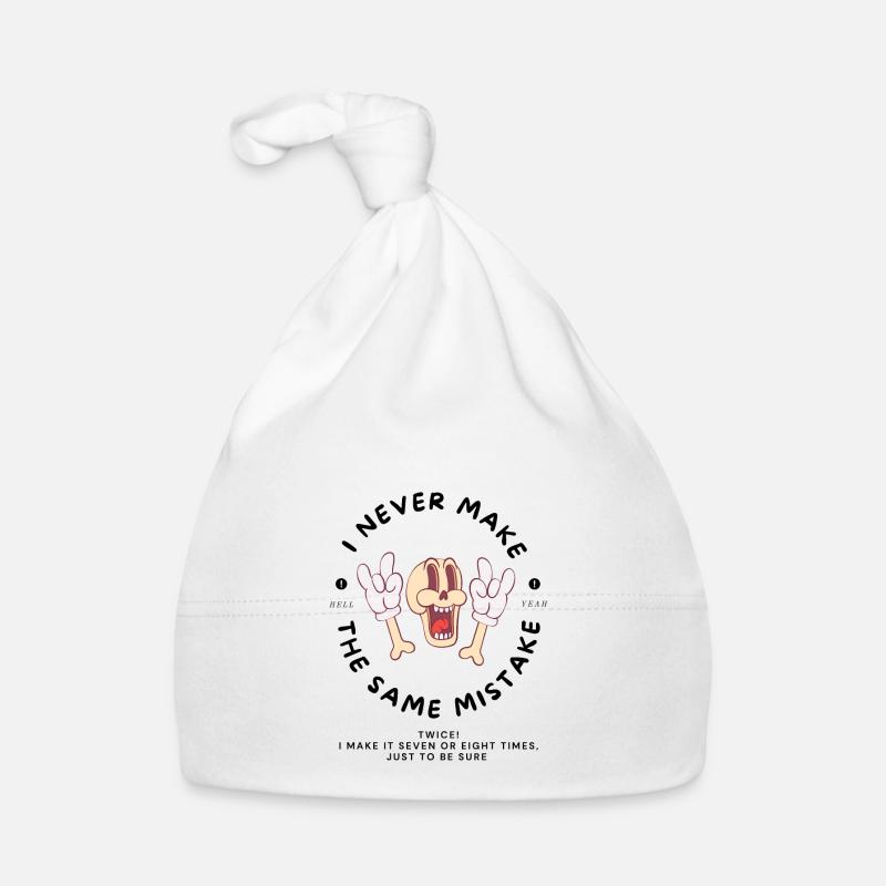 Sichere Fehler Karikatur Baby Bio-Mütze