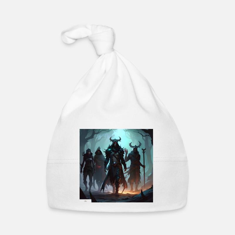 Magier & Zauberer Freunde Baby Bio-Mütze