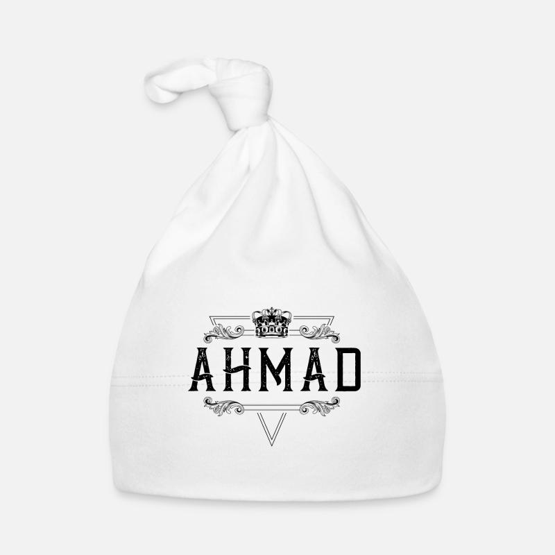 Ahmad Name Baby Bio-Mütze