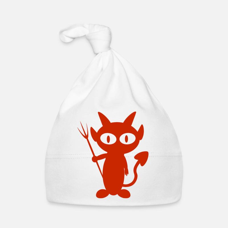 red devil - she-devil / devil T Shirt Organic Baby Cap