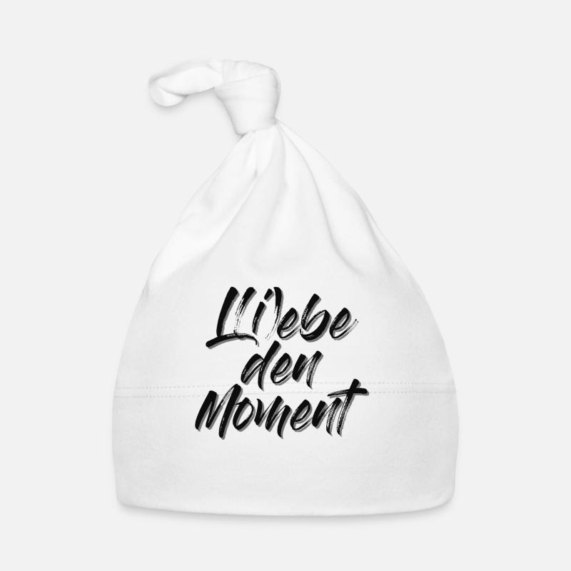 l i ebe den moment Organic Baby Cap