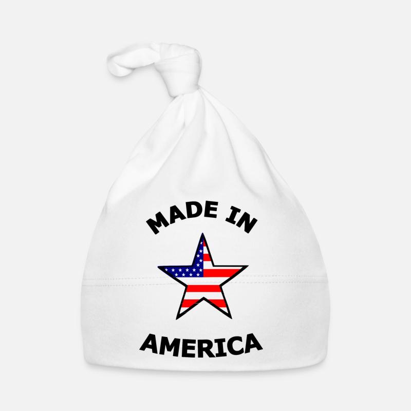 Les chers Américains Bonnet bio Bébé