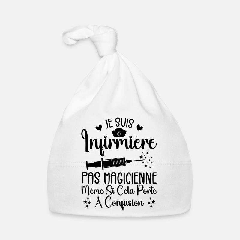 Nurse Humor - Nurse Gift Organic Baby Cap