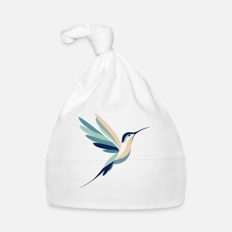 Kolibri im Flug Baby Bio-Mütze