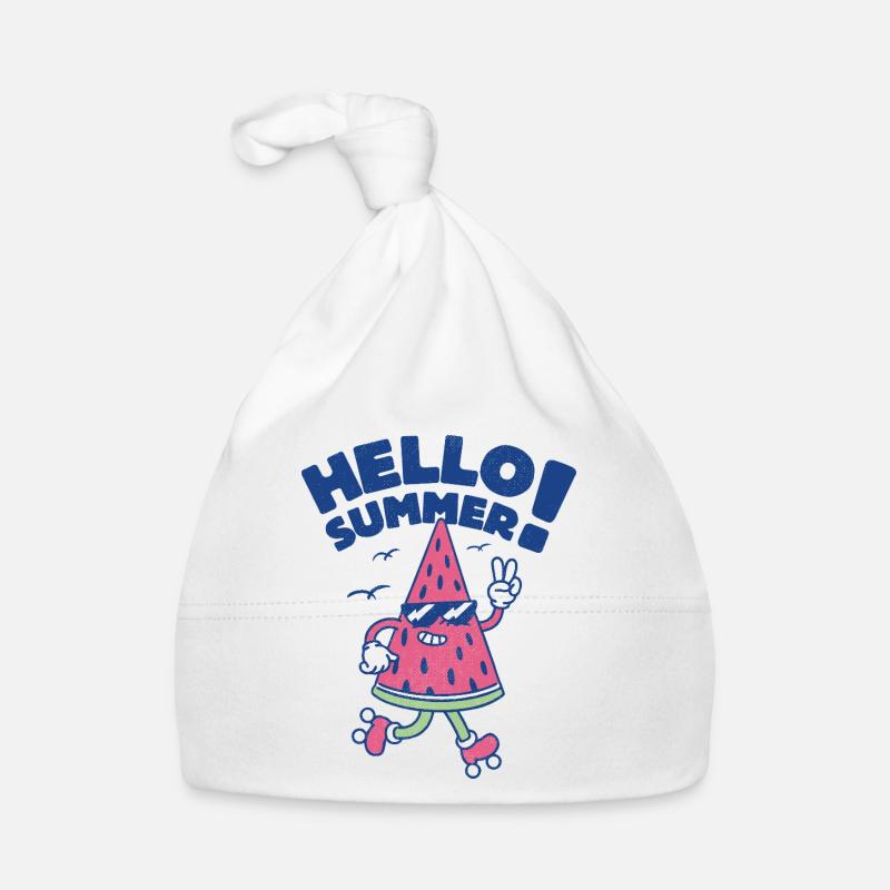 Hello Summer - Pastèque Bonnet bio Bébé