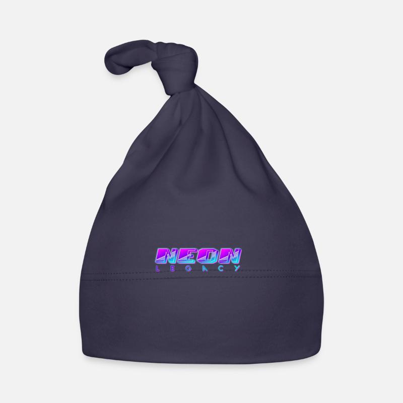 Neon Legacy Synthwave Bonnet bio Bébé