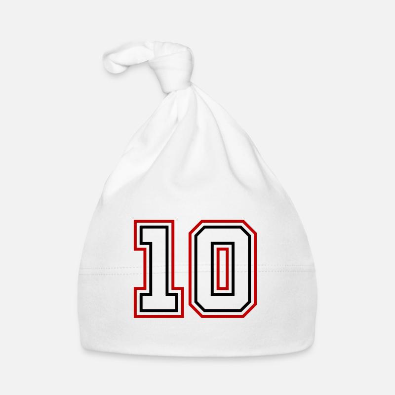 10 Numéro Bonnet bio Bébé