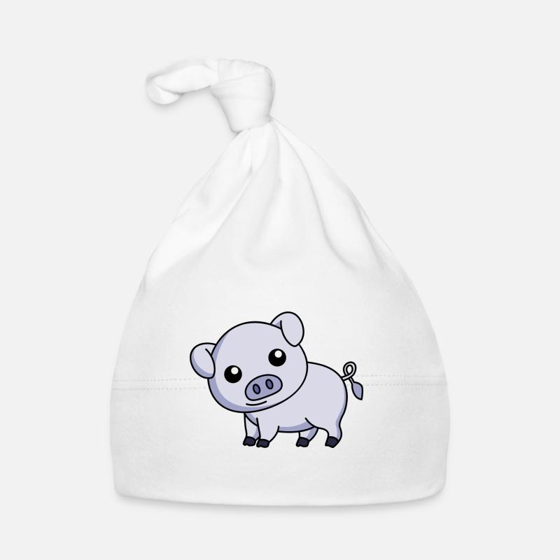 Cochon Comic Animal Bonnet bio Bébé