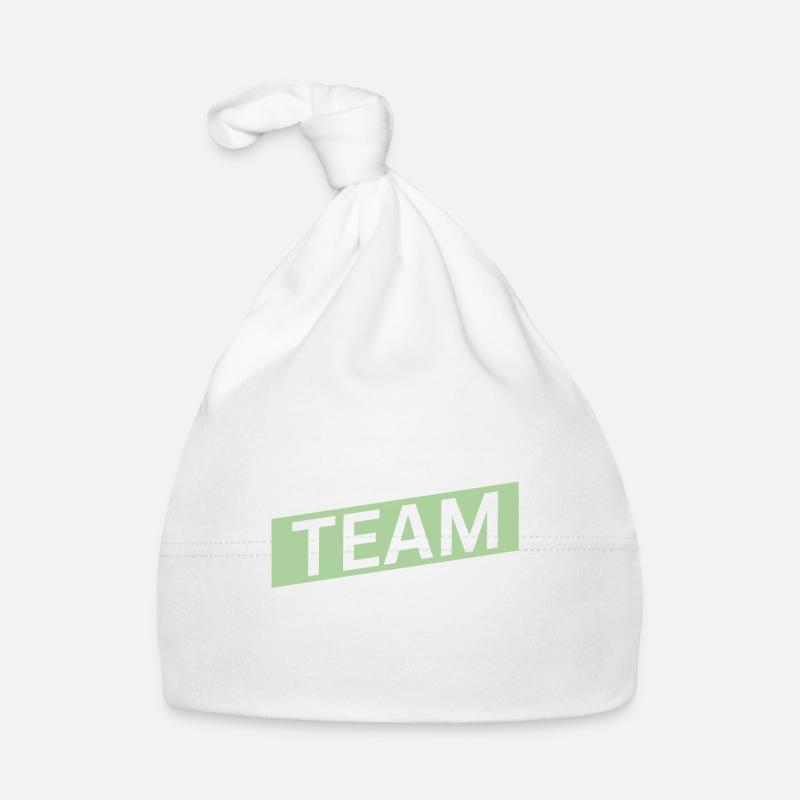 Windsurfing Team - Baby Bio-Mütze - Weiß