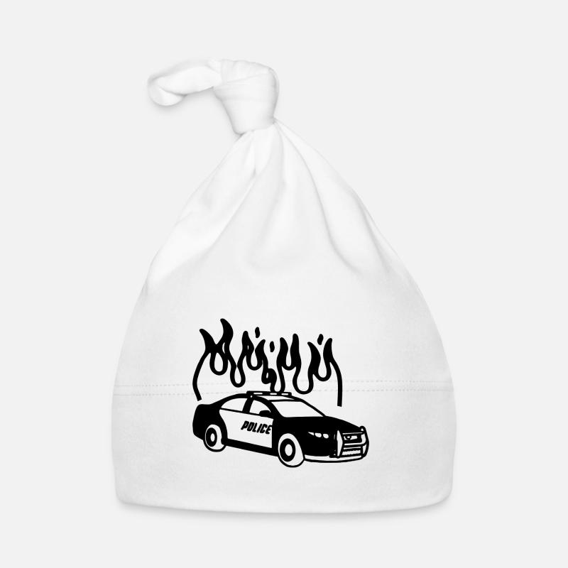 Police Organic Baby Cap