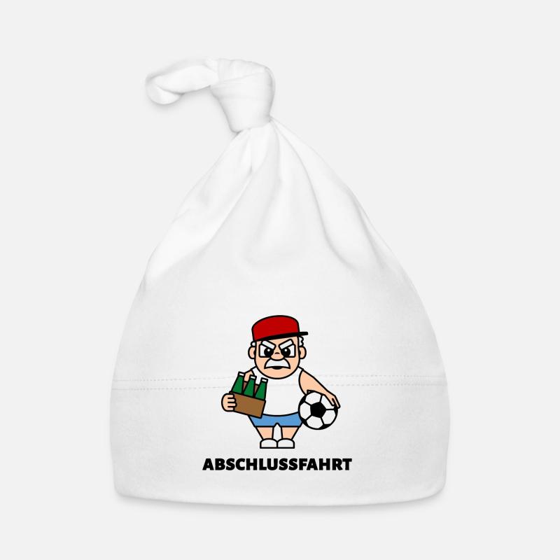 Andy auf Abschlussfahrt - Abschlussfahrt - Baby Bio-Mütze - Weiß