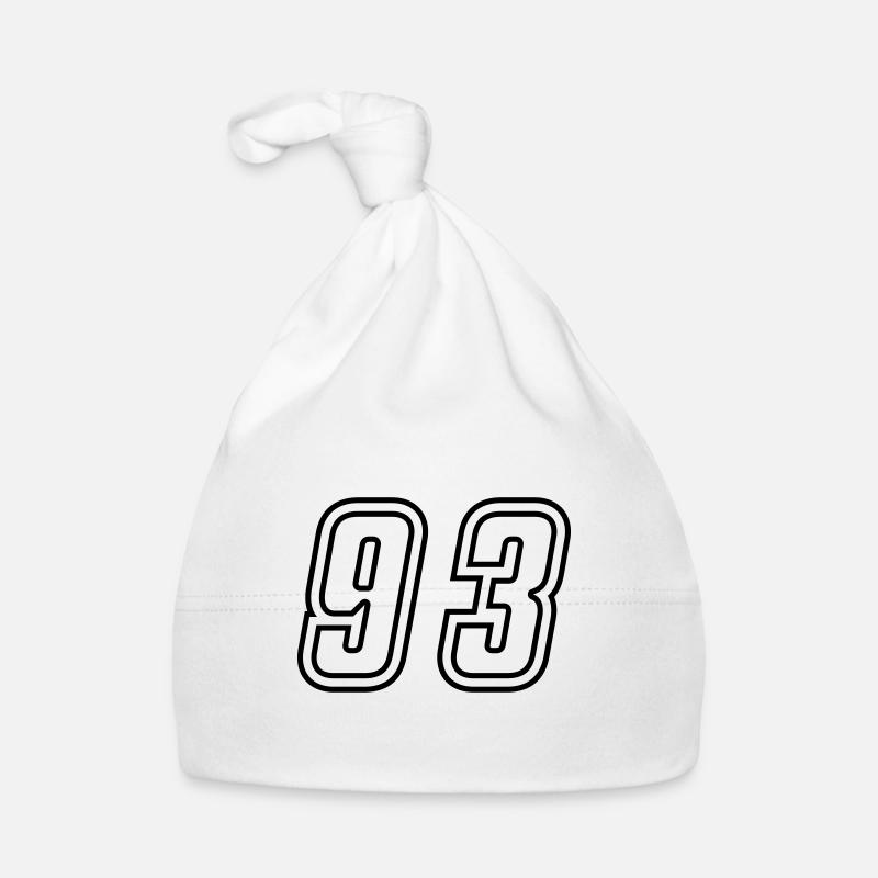 93 Numéro de numéro Bonnet bio Bébé