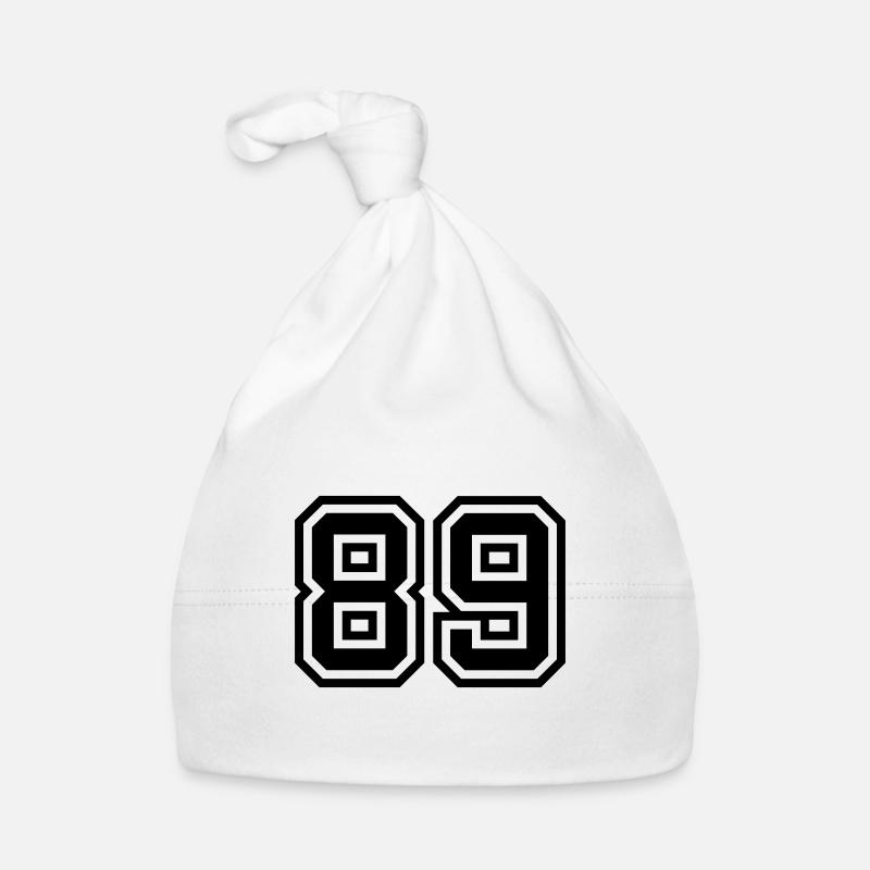 Symbole numérique 89 Bonnet bio Bébé