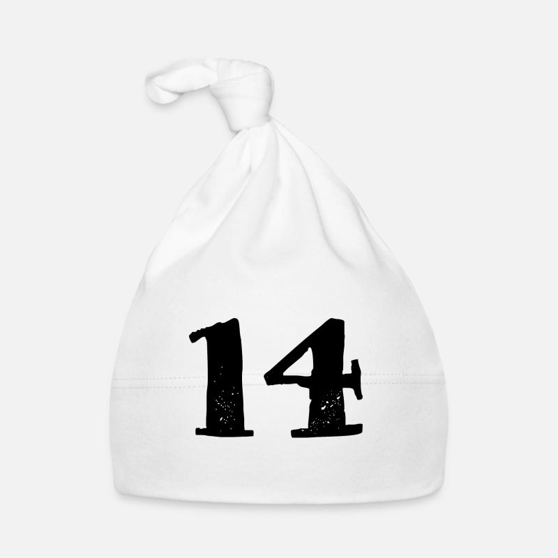 14 number jersey Organic Baby Cap