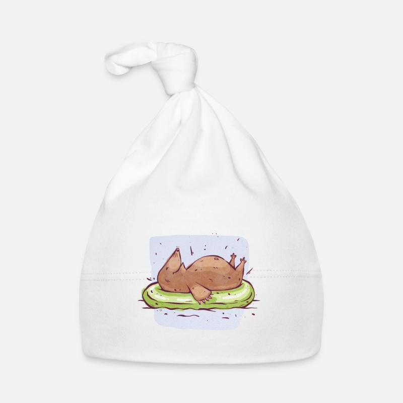Mole Auf Wasser Baby Bio-Mütze