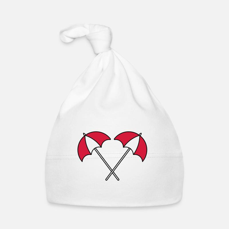 Parasol pattern summer Organic Baby Cap