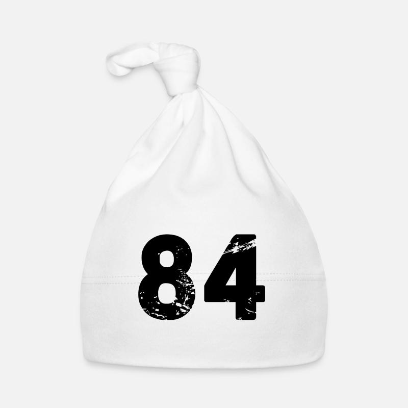 84 number jersey Organic Baby Cap