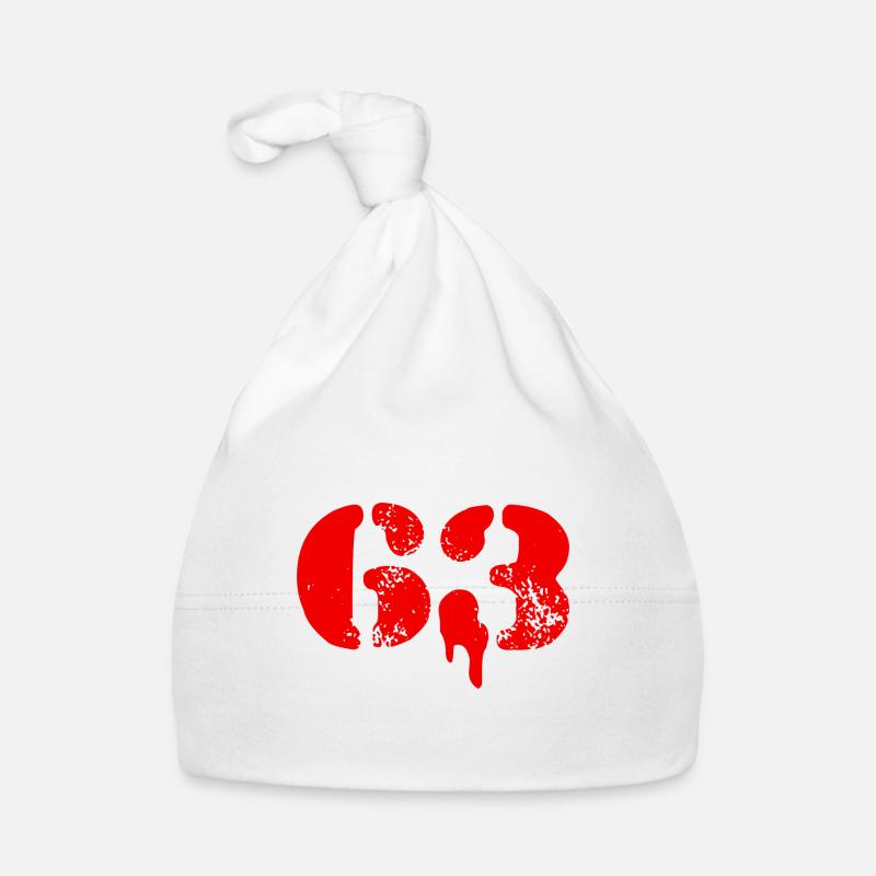 63 Symbole numérique Bonnet bio Bébé