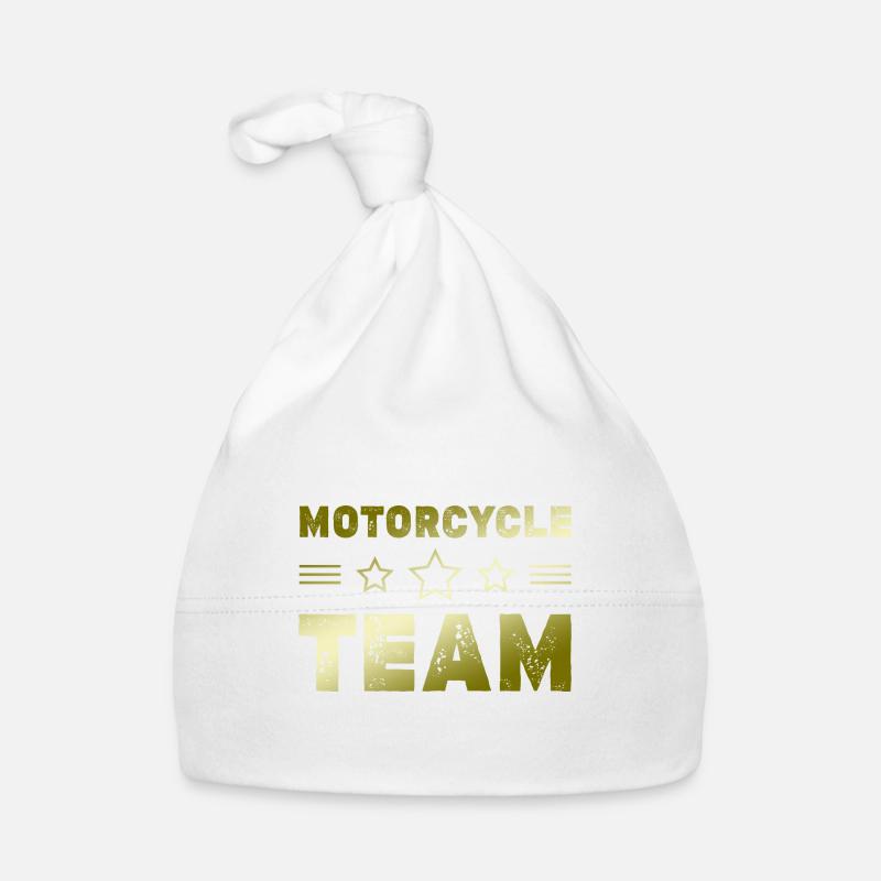 Motorcycle Team Baby Bio-Mütze
