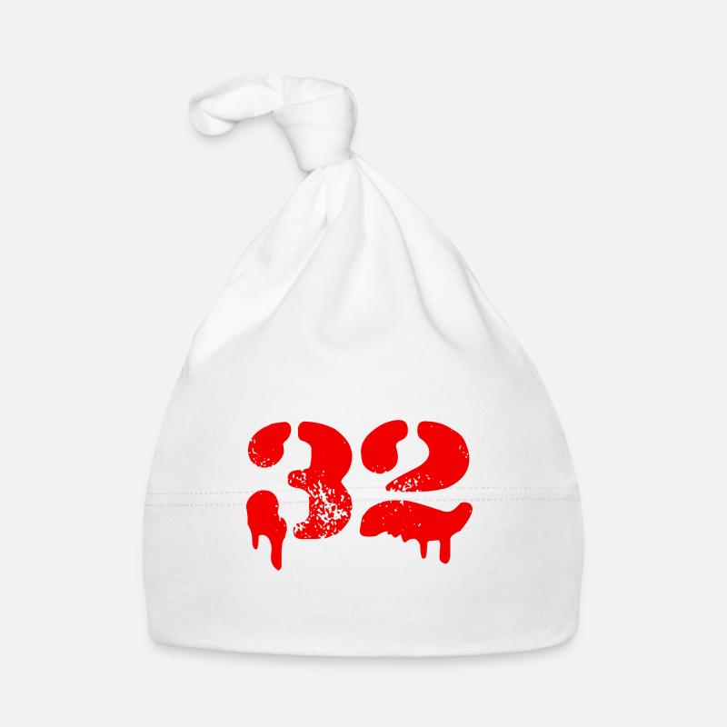 32 Symbole numérique Bonnet bio Bébé