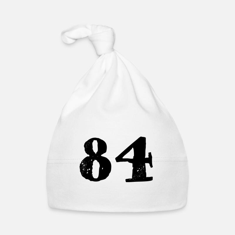 84 number jersey Organic Baby Cap