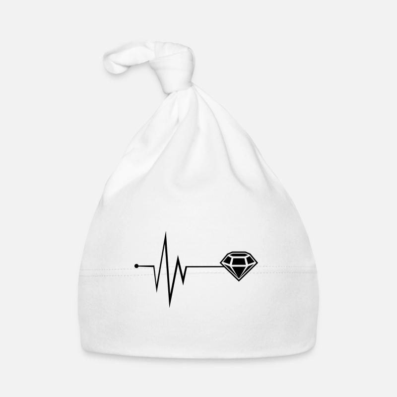 Diamant Icon Puls Baby Bio-Mütze