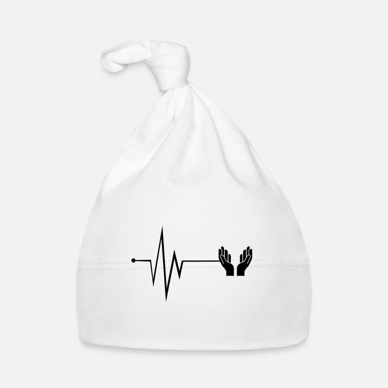 Pouls des mains Bonnet bio Bébé