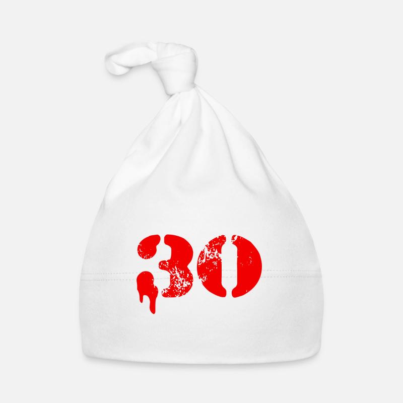 Symbole de 30 chiffres Bonnet bio Bébé