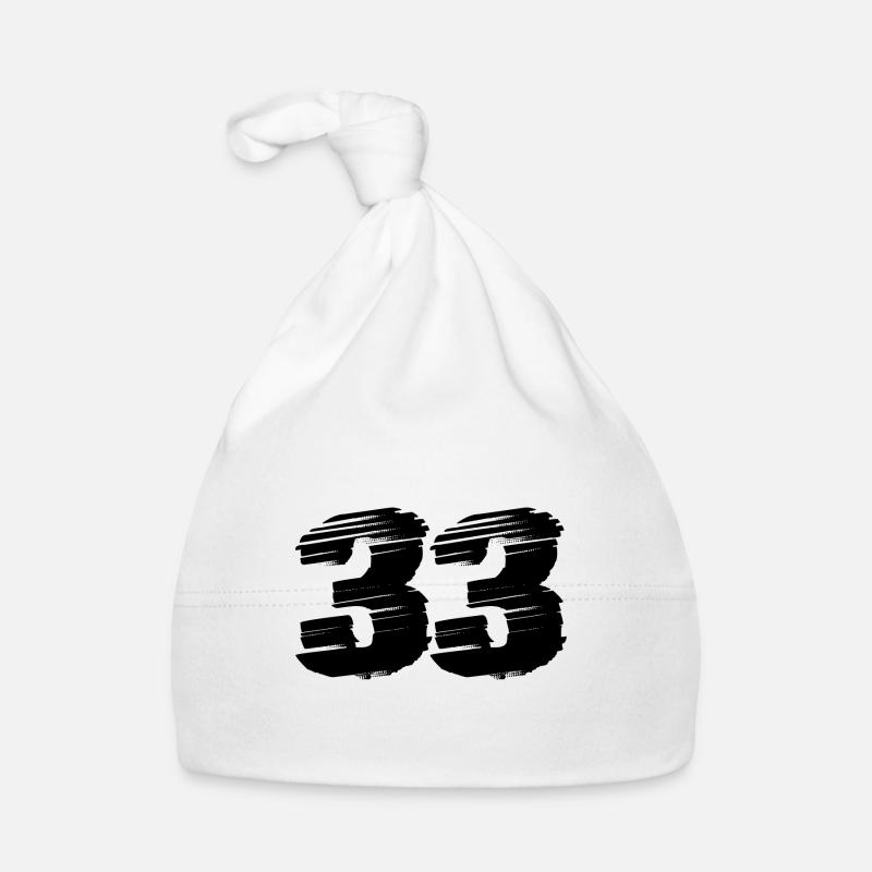 33 Maillot numéro Bonnet bio Bébé