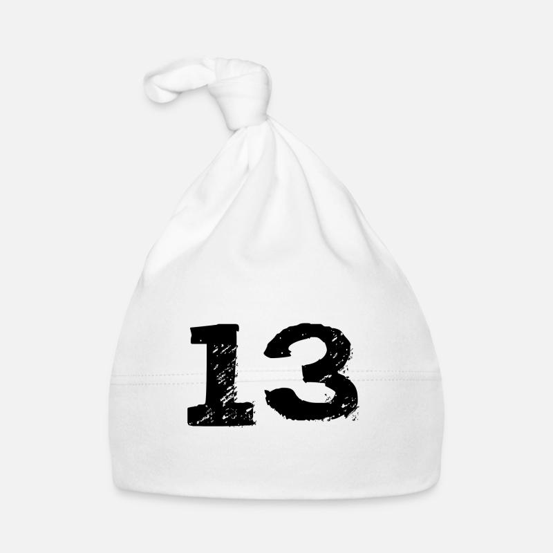 13 Maillot numéro Bonnet bio Bébé