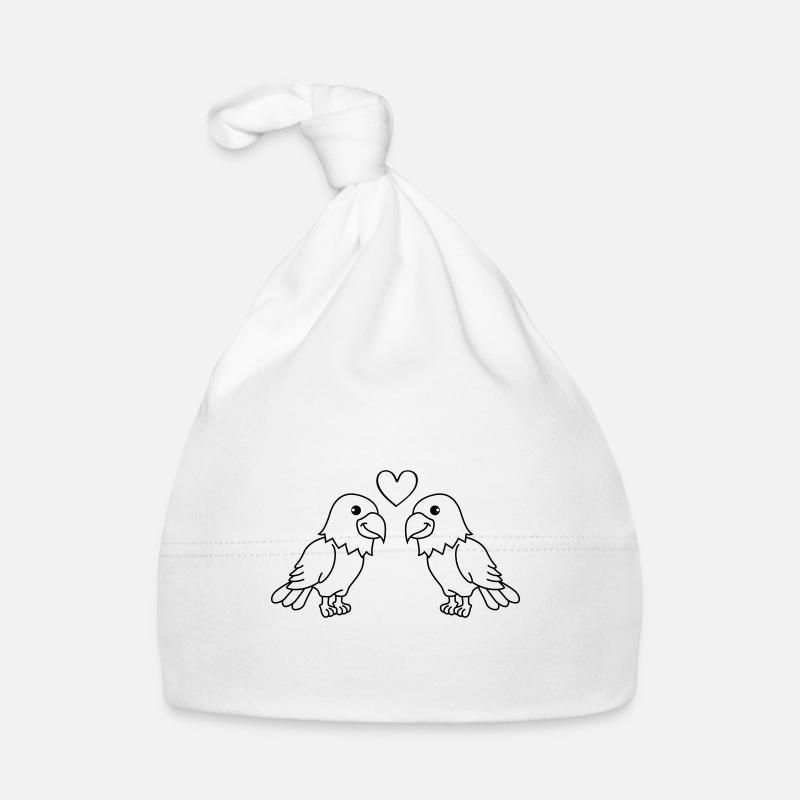 Adler Comic Paar Liebe Baby Bio-Mütze