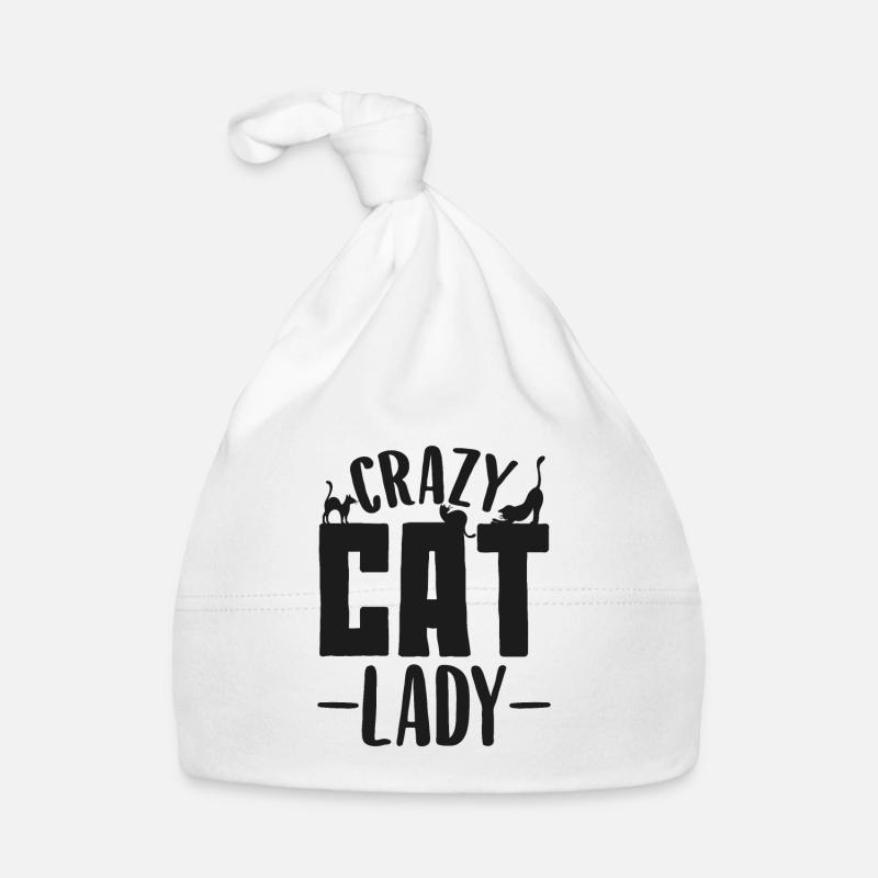 cat lady Organic Baby Cap