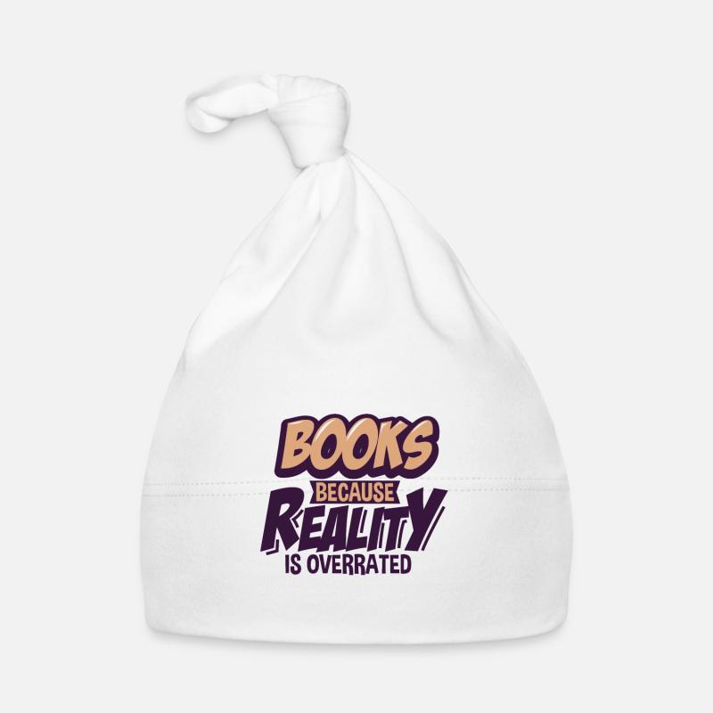 livres - Bonnet bio Bébé - blanc