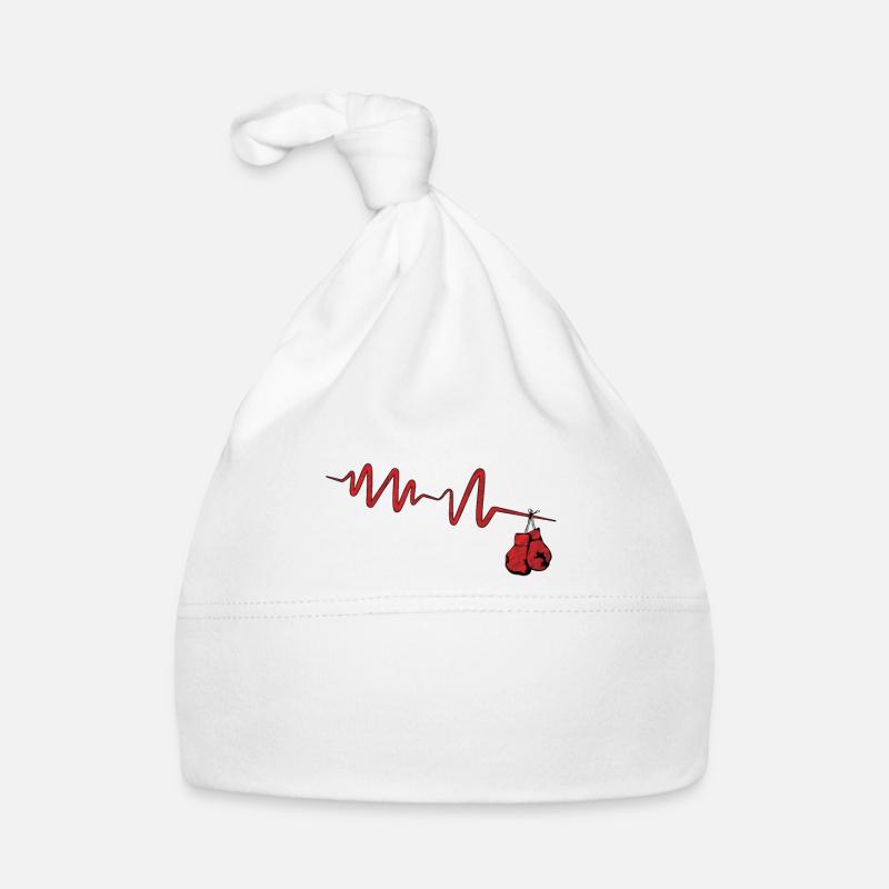 Verpacken-Herzschlag-hängender Boxhandschuh-Spaß-Boxer Baby Bio-Mütze