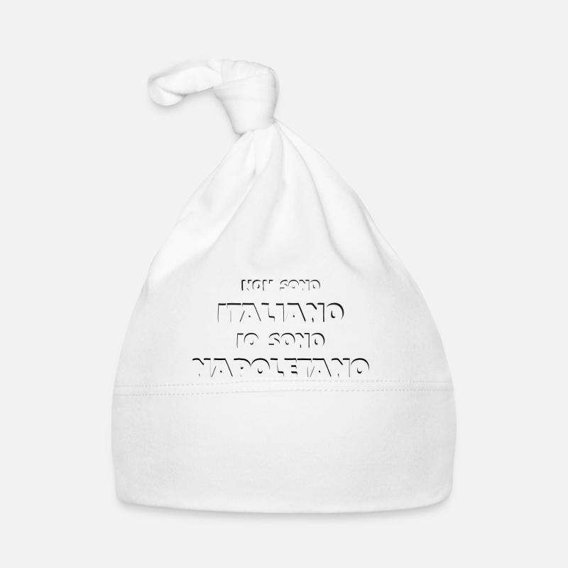 napoletano lumineux - Bonnet bio Bébé - blanc