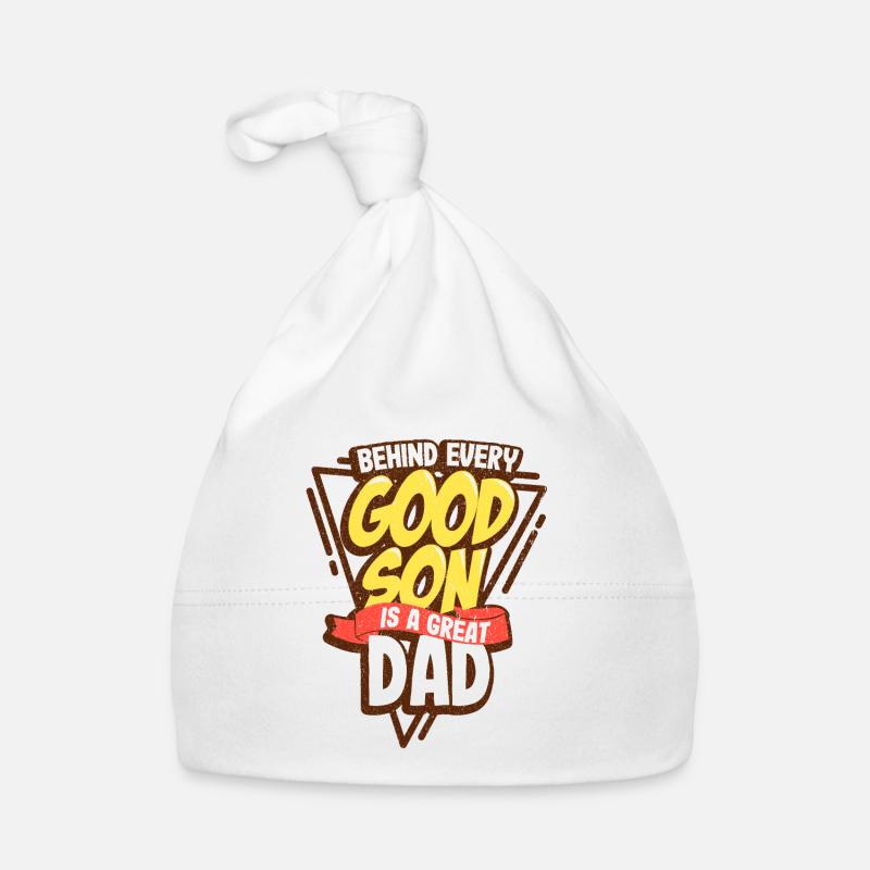 Best daddy father and son Organic Baby Cap