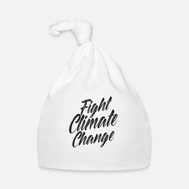 Klimawandel Klimaschutz Baby Bio-Mütze