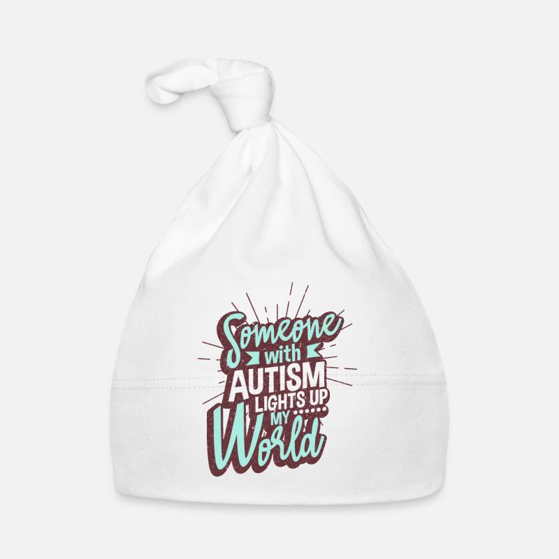 Autistic autism Organic Baby Cap
