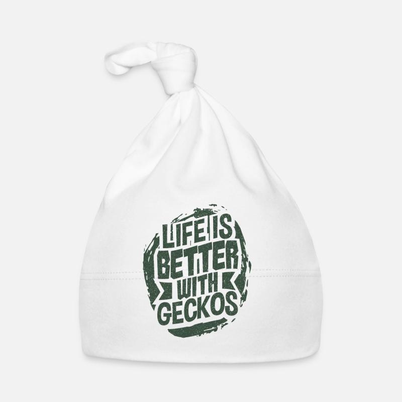 Gecko Organic Baby Cap