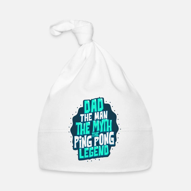 Papa de tennis de table Bonnet bio Bébé