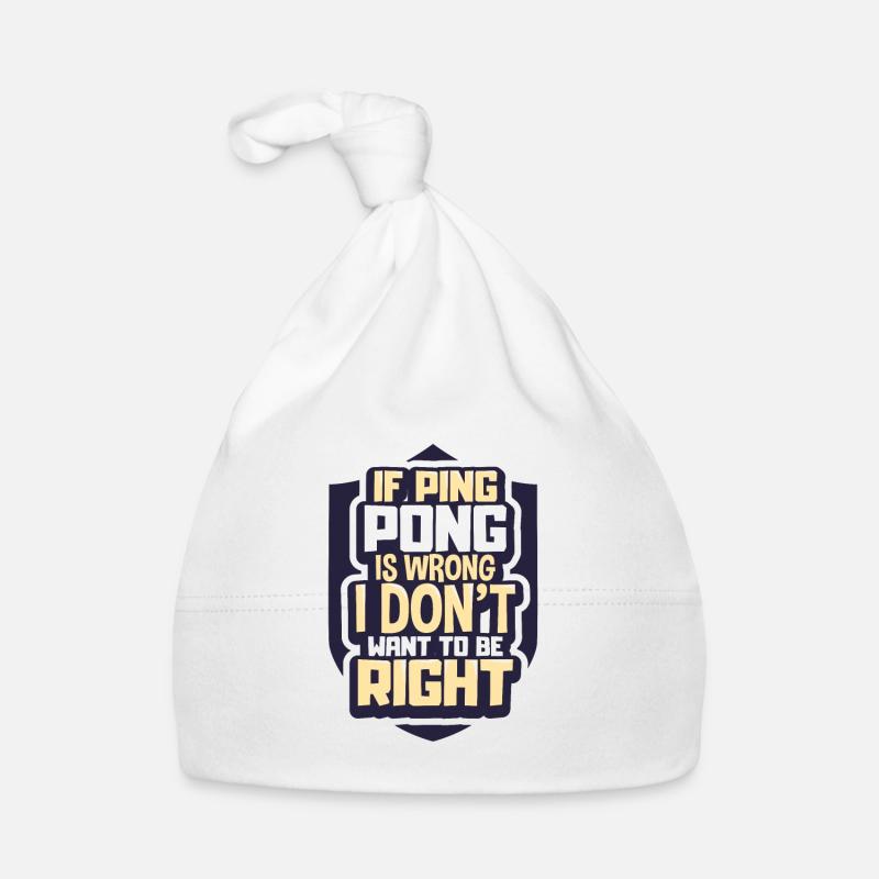 Tennis de table Bonnet bio Bébé