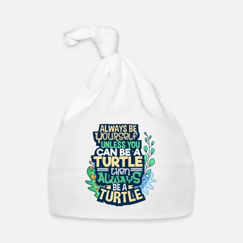 turtle Organic Baby Cap