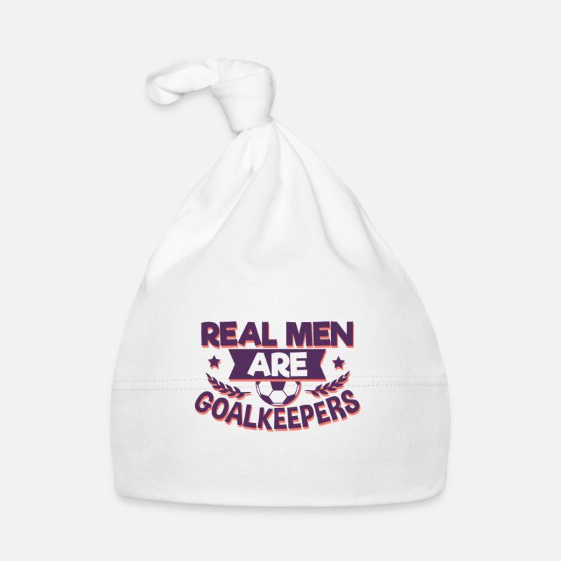 Goalkeeper football Organic Baby Cap
