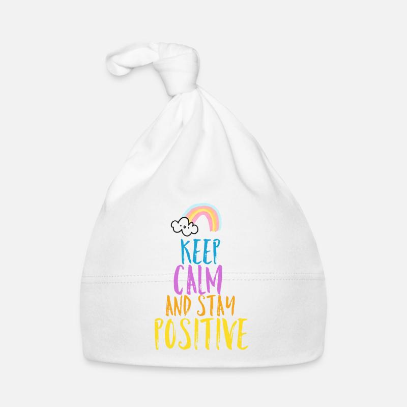 Positive saying Organic Baby Cap
