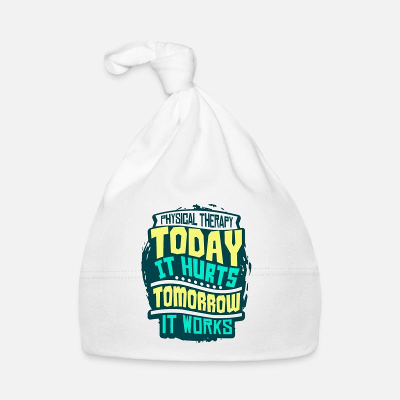 Physiotherapist Organic Baby Cap