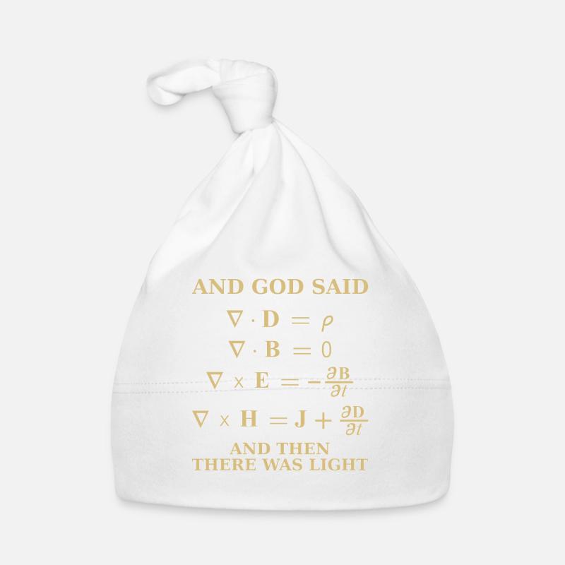 Maxwell equation Organic Baby Cap