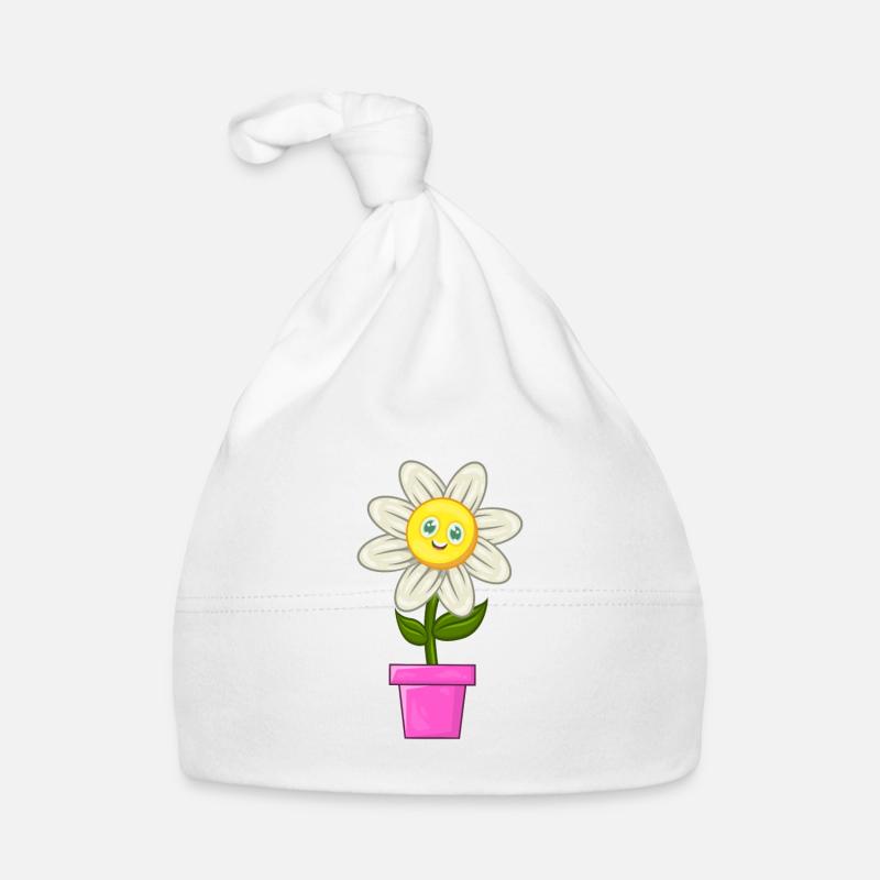 Gänseblümchen Baby Bio-Mütze