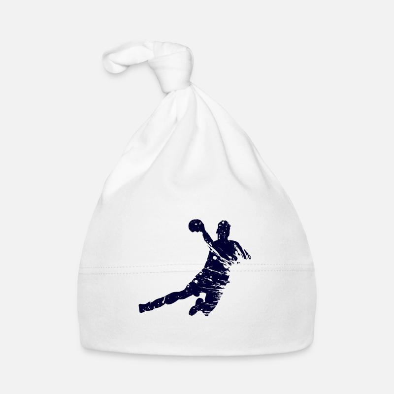 Basketball handball - Bonnet bio Bébé - blanc